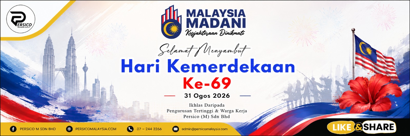 Banner Hari Kemerdekaan
